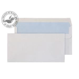 Purely Everyday White Self Seal Wallet DL 121x235mm Ref 16882 Pack