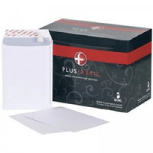Plus Fabric C5 Envelope Peel and Seal 110gsm White Pk250