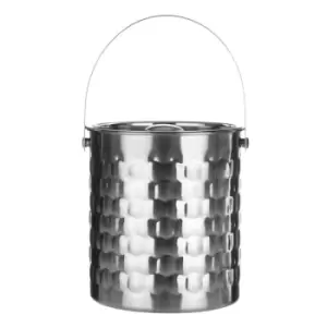 Olivia's Textured Pale Ice Bucket Silver