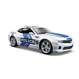 1:24 2010 Chevrolet Camaro SS RS Police Diecast Model