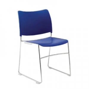 Arista Heavy Duty Stacking Blue Chair KF74199
