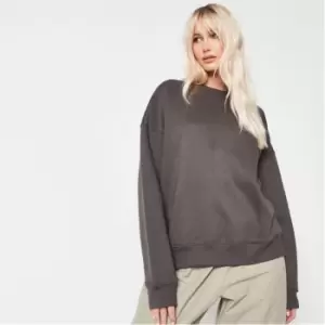 Missguided Basic Oversized Sweatshirt - Grey