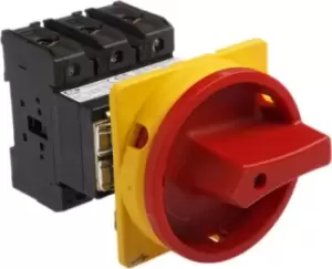 Eaton 3 Pole Rear Panel Non Fused Isolator Switch - 63A Maximum Current, 37kW Power Rating, IP65