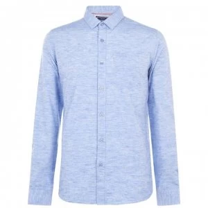 SoulCal Marl Long Sleeve Shirt Mens - Blue