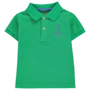 Hackett Hackett Boys Short Sleeve Logo Polo - 633 Green