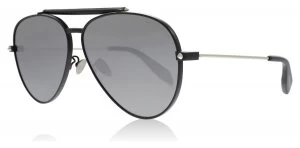 Alexander McQueen AM0057S Sunglasses Black 001 62mm