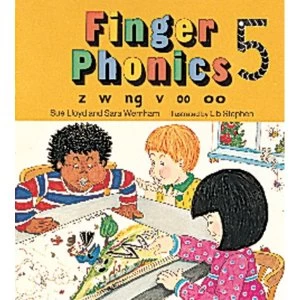 Finger Phonics book 5: in Precursive Letters (BE) by Sue Lloyd, Sara Wernham (Board book, 1994)