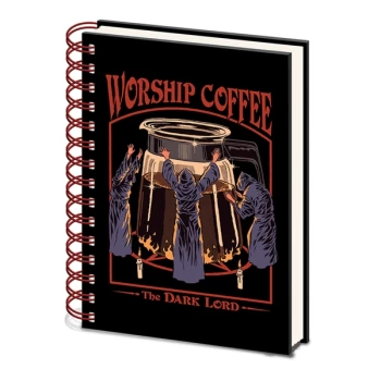 Steven Rhodes - Worship Coffee A5 Notebook