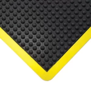 0.9MX1.2M Bubblemat Black/Yellow