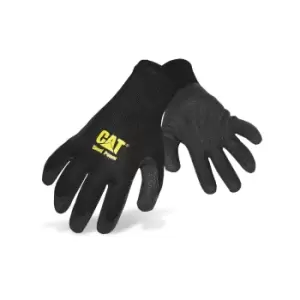 Caterpillar 17410 Thermal Gripster / Mens Gloves / Gloves (Large) (Black)
