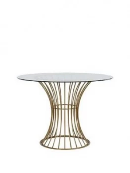 Cosmoliving Westwood Glass Top Dining Table