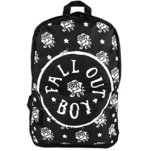 Rock Sax Fall Out Boy Backpack (One Size) (Black/White)