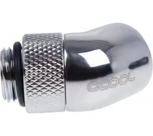 Icicle 45 Degree Angled Rotary Fitting - Chrome