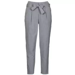 Only ONLNICOLE womens Trousers in Grey - Sizes UK 6,UK 8,UK 10,UK 12,UK 14,UK 10,UK 12,UK 14