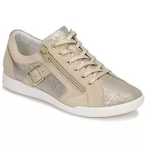 Pataugas PAULINE/T F2G womens Shoes Trainers in Gold,4,5,6.5,7