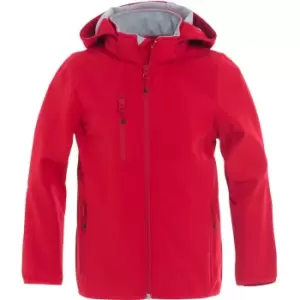 Clique Childrens/Kids Basic Soft Shell Jacket (8 Years) (Red)