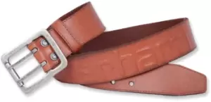 Carhartt Logo Belt, brown, Size 34, brown, Size 34