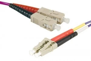 8m Fibre OM3 LSZH 50 125 SCLC Cable