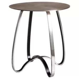 Gallery Direct Carmel Side Table Gold