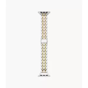 Kate Spade New York Womens Two-Tone Stainless Steel 38Mm/40Mm/41Mm Bracelet Band For Apple Watch - 2-Tone