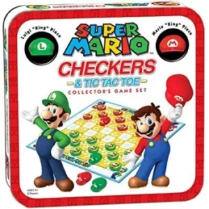 Checkers: Super Mario VS Bowser (INTL) Board Game