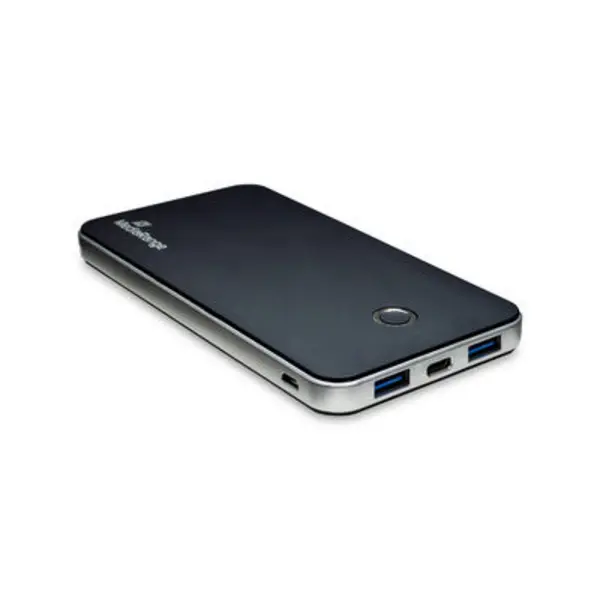 MediaRange MediaRange Mobile Fast Charger Power Bank 10.000mAh 2x USB-A 1x USB-C Black/Silver MR753 MR753