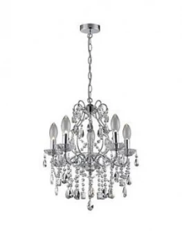 Marquis By Waterford Annalee Large 5 Light Chandelier