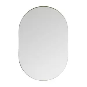 60 x 90cm Minimalist Oval Mirror