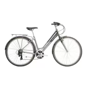 Raleigh Pioneer Low Step Hybrid Bike - Silver