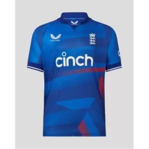 Castore England ODI Shirt 2023 2024 Juniors - Blue