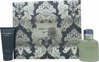 Dolce & Gabbana Light Blue Gift Set 75ml Eau de Toilette + 50ml Aftershave Balm