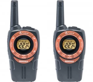 Cobra SM662C Walkie Talkie with 8km Range, Power Saving Function and Rechargeable Batteries