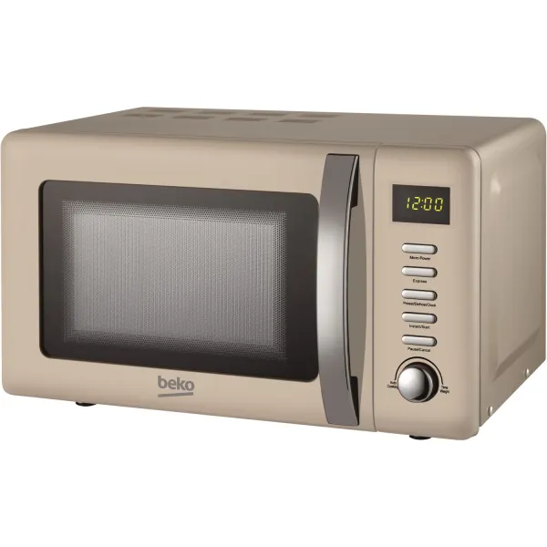 Beko Retro 20L Digital Microwave Oven - Cream