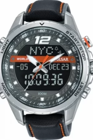Mens Pulsar Sports Chronograph Watch PZ4029X1