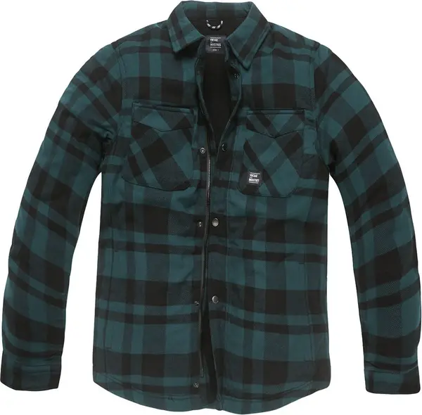 Vintage Industries Darwin shirt jacket Between-seasons Jacket green L Men