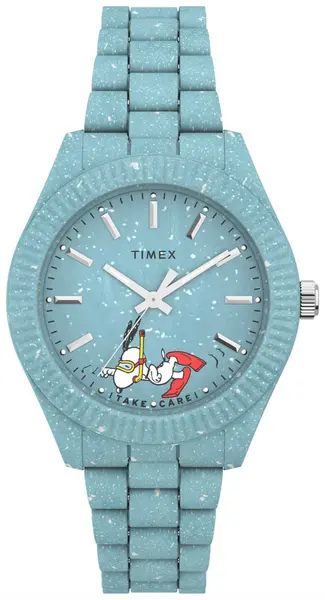 Timex TW2V53200 Womens Waterbury Ocean X Peanuts Snoopy Watch
