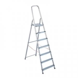 Slingsby Aluminium Step Ladder 8 Step 358742
