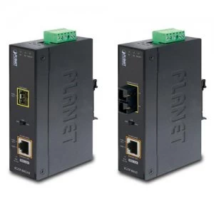 Planet IGTP-805AT network media converter 2000 Mbps 1310 nm Black