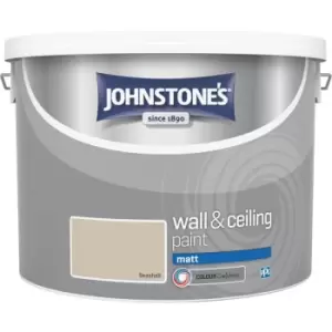 Johnstones - Johnstone's Wall & Ceiling Seashell Matt 10L Paint - Seashell