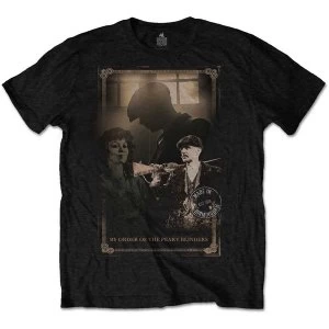 Peaky Blinders - Shotgun Mens XX-Large T-Shirt - Black