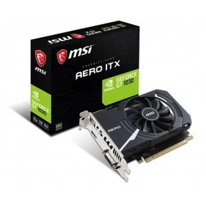 MSI Aero ITX GeForce GT1030 2GB GDDR5 Graphics Card