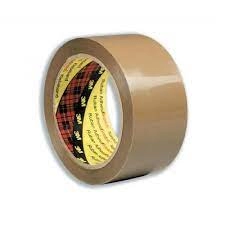 Scotch Low Noise 48mm x 66m Packaging Tape Buff 1 x Pack of 6