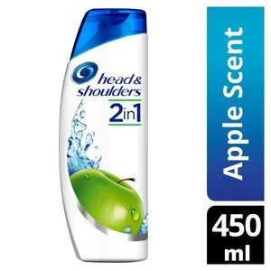 Head and Shoulders 2in1 Shampoo Apple Fresh 450ml