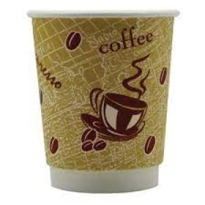 4Aces Double Wall 12oz Red Bean Paper Cup (Pack of 500) HHDWPA12