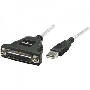 Manhattan USB To Parallel Converter 1.8m 336581