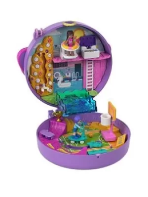 Polly Pocket Soccer Squad Compact With Micro Dolls And Accessories