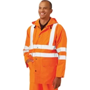 Medium Monoray Hi-vis Orange Jacket