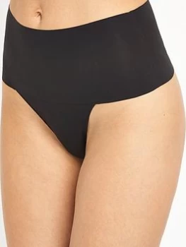 Spanx Undie-Tectable Thong - Black, Size L, Women