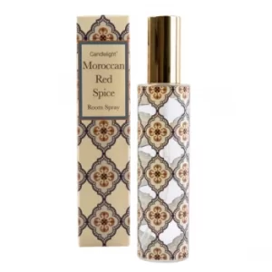 Moroccan Red Spice Room Spray in Gift Box Red Cinnamon Scent