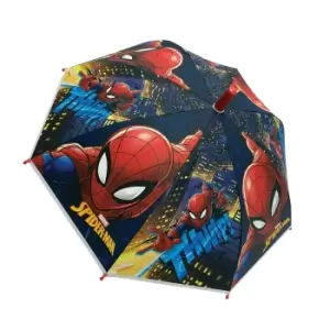 Spider-Man Childrens/Boys Umbrella (One Size) (Navy/Blue)